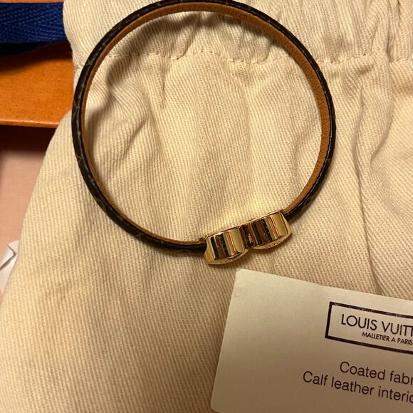 Louis Vuitton Historic Mini Monogram Bracelet Size 17 - Picture 5 of 12